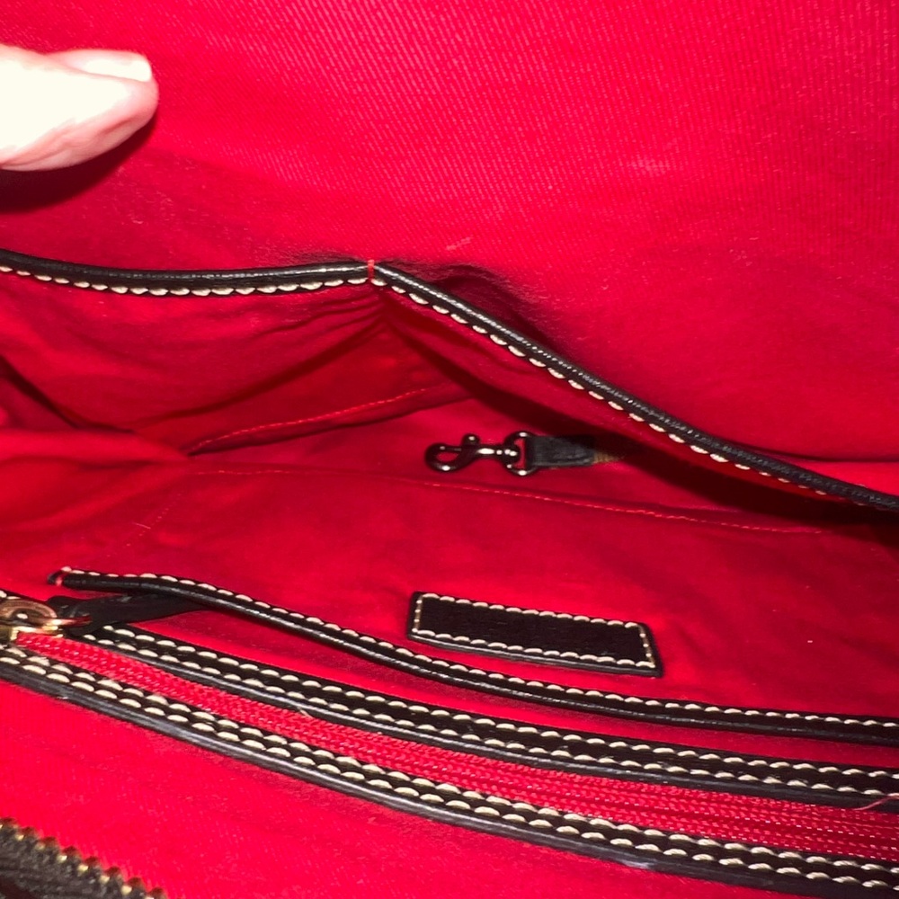 Dooney & Bourke Black Tote Bag - Picture 6 of 13